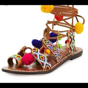Sam Edelman Pom Pom Sandals
